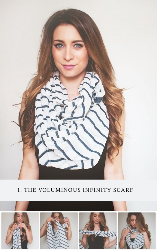 5 интересных идей с шарфом - уже вполне может пригодиться1