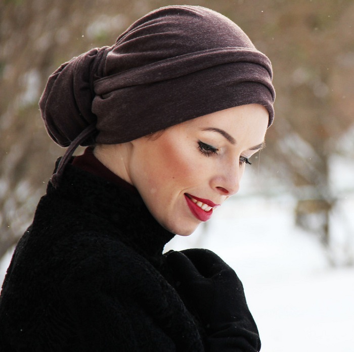 Как красиво повязать платок зимой: 10 модных образов. Тренд на века