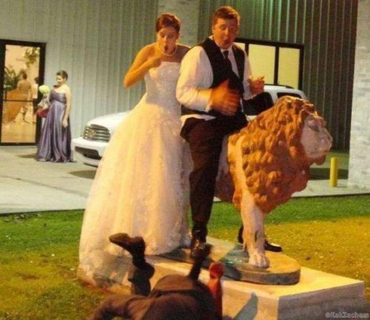 Таких свадебных фотографий вы еще не видели