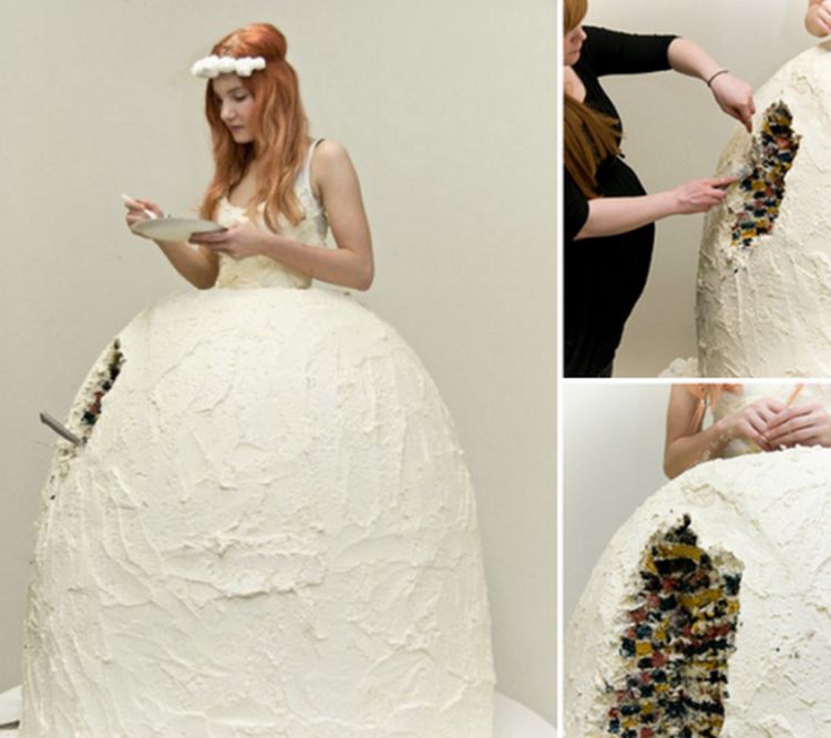 Очень неожиданные платья для невест