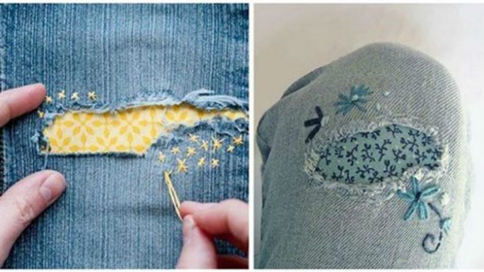 Дырка на джинсах – не повод выбрасывать их