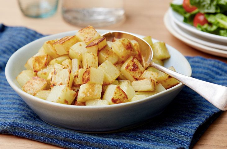 Рецепт как приготовить жареную картошку в духовке